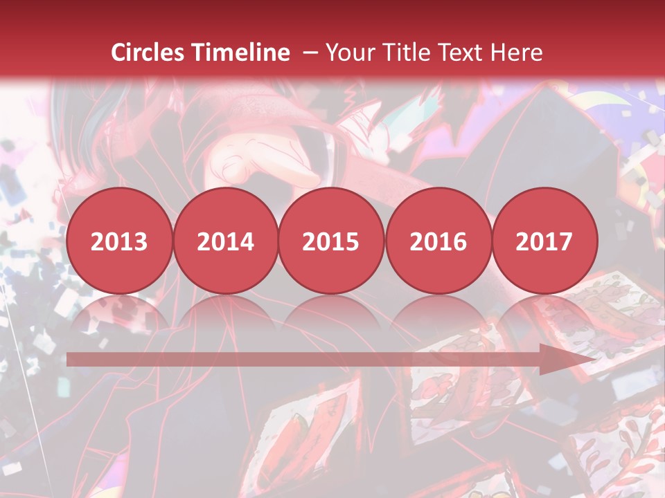 A Man And A Woman Are Hugging In Front Of A Red Background PowerPoint Template