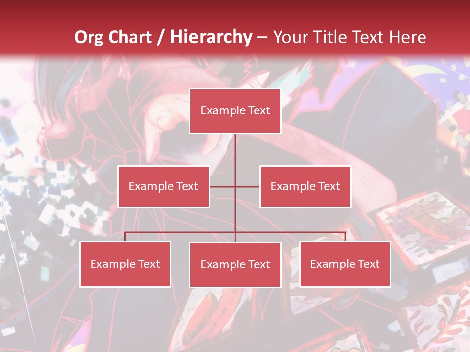 A Man And A Woman Are Hugging In Front Of A Red Background PowerPoint Template