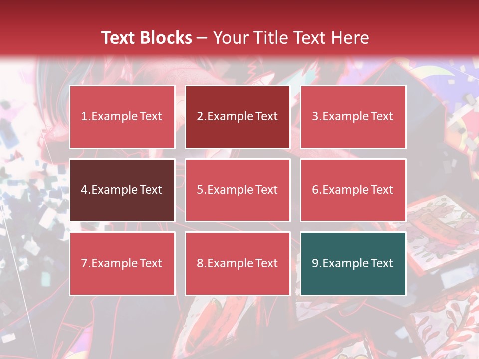 A Man And A Woman Are Hugging In Front Of A Red Background PowerPoint Template