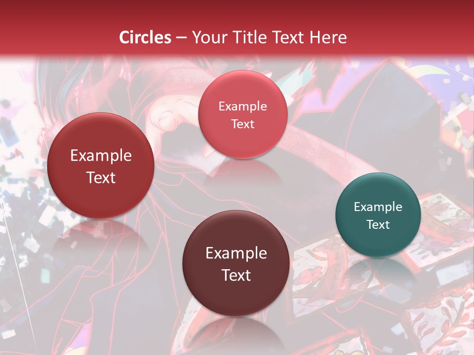 A Man And A Woman Are Hugging In Front Of A Red Background PowerPoint Template