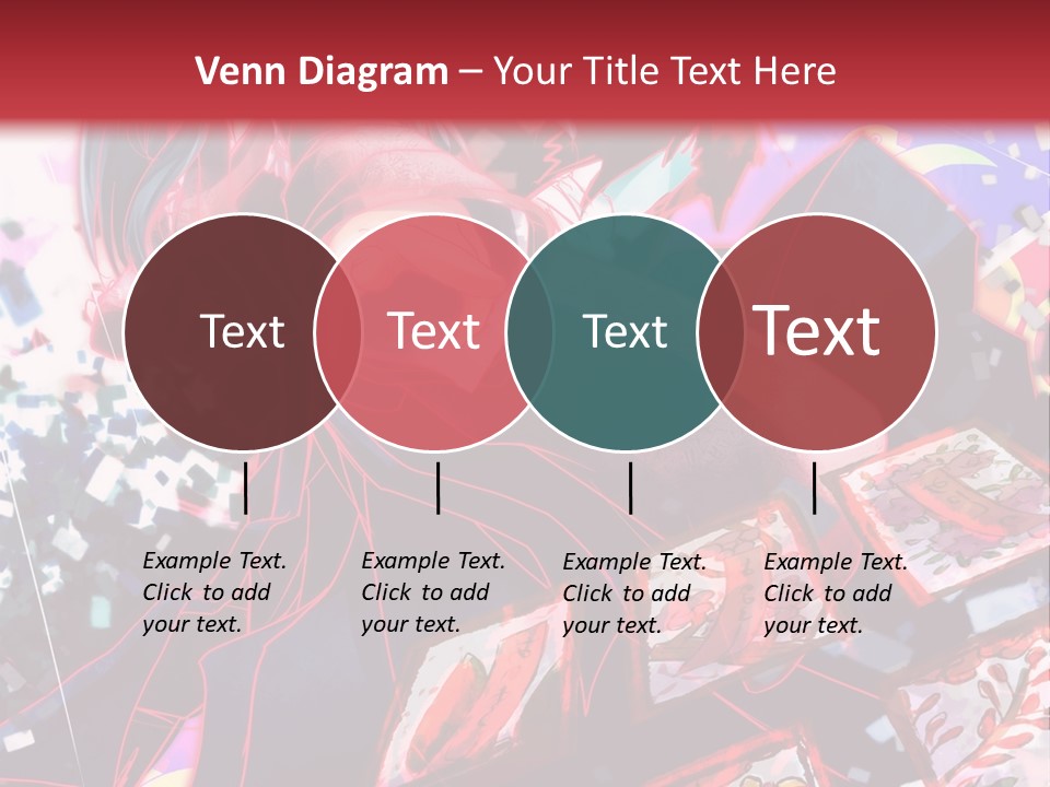 A Man And A Woman Are Hugging In Front Of A Red Background PowerPoint Template