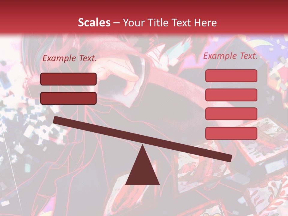 A Man And A Woman Are Hugging In Front Of A Red Background PowerPoint Template