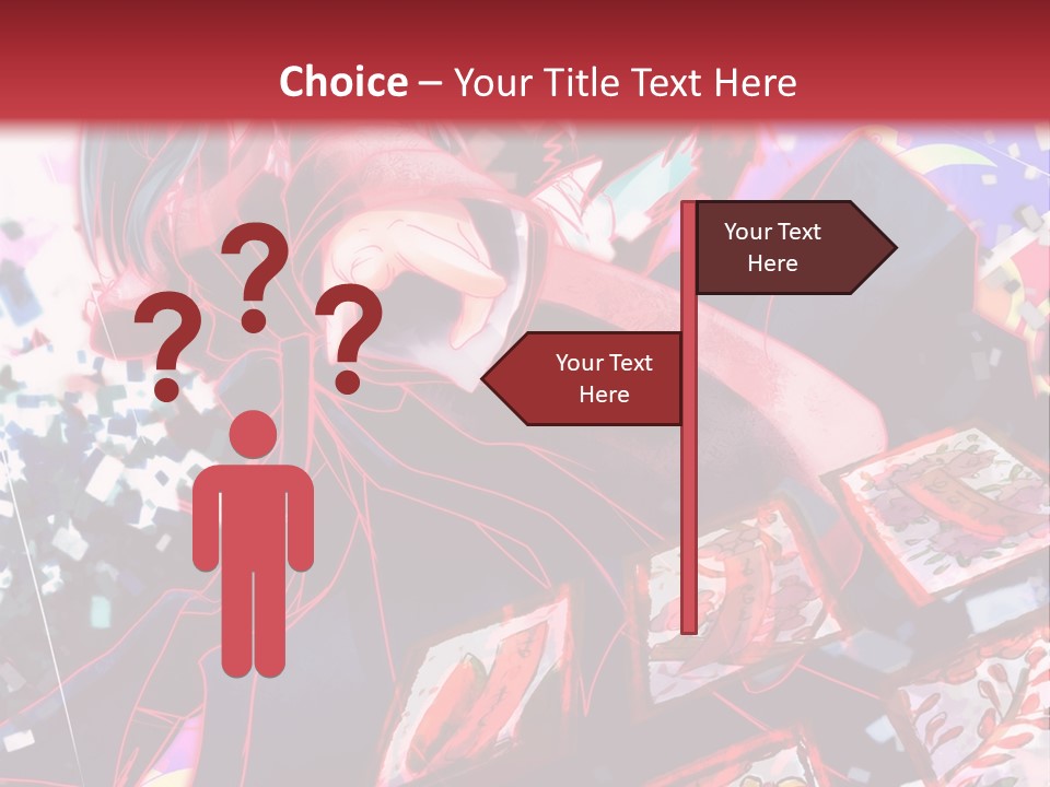 A Man And A Woman Are Hugging In Front Of A Red Background PowerPoint Template