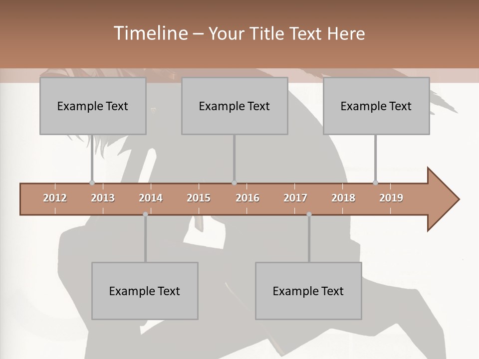 A Woman With A Bird On Her Shoulder PowerPoint Template