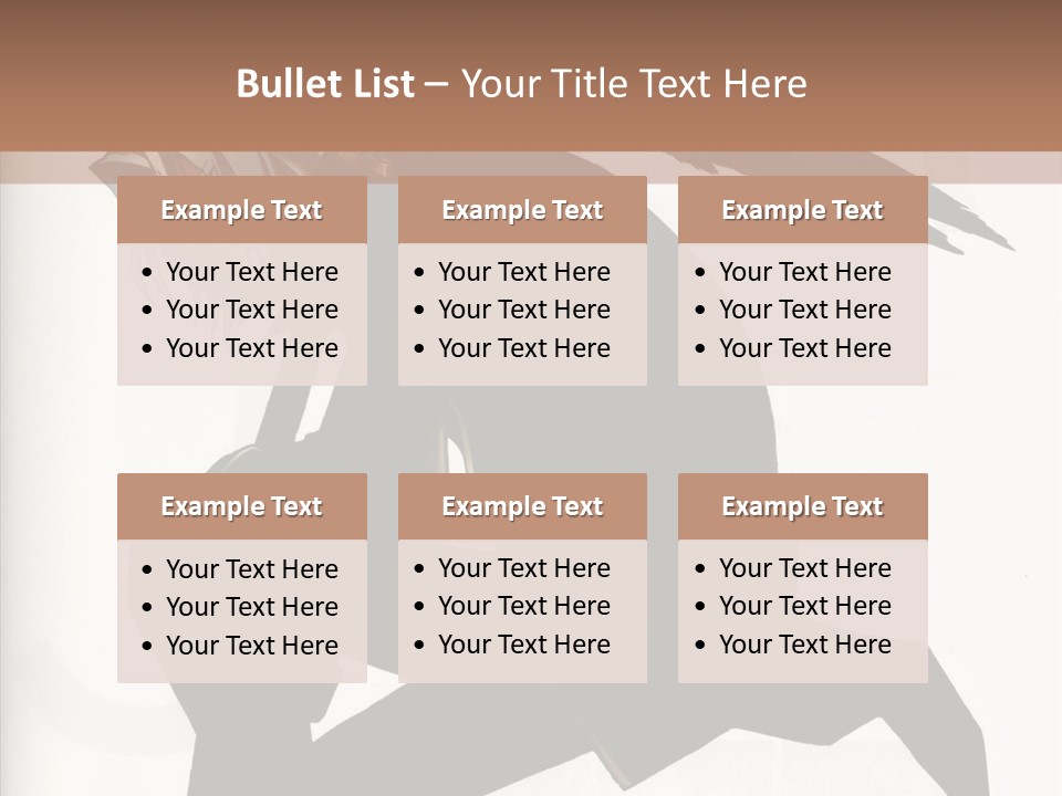 A Woman With A Bird On Her Shoulder PowerPoint Template