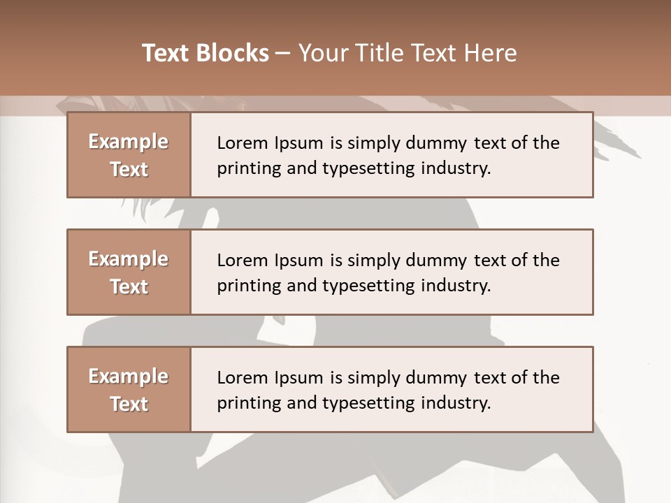 A Woman With A Bird On Her Shoulder PowerPoint Template