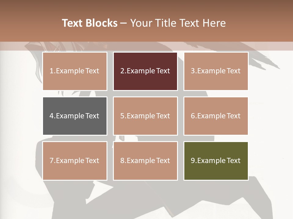 A Woman With A Bird On Her Shoulder PowerPoint Template