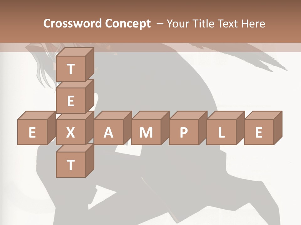 A Woman With A Bird On Her Shoulder PowerPoint Template