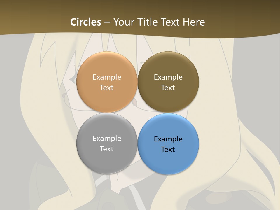 A Woman With Blonde Hair Wearing Glasses And A Hat PowerPoint Template