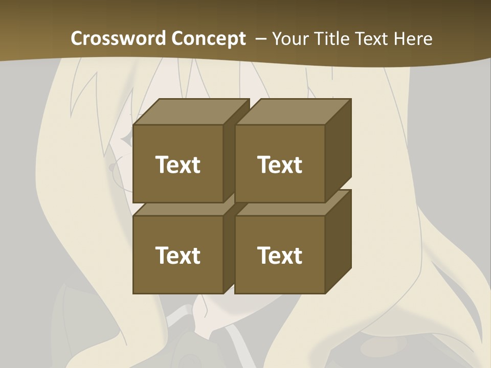 A Woman With Blonde Hair Wearing Glasses And A Hat PowerPoint Template