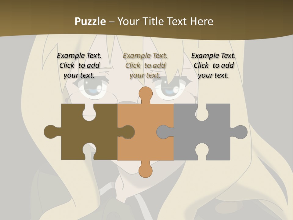 A Woman With Blonde Hair Wearing Glasses And A Hat PowerPoint Template