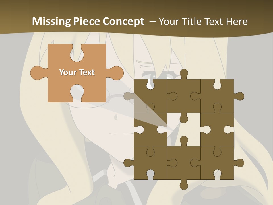 A Woman With Blonde Hair Wearing Glasses And A Hat PowerPoint Template