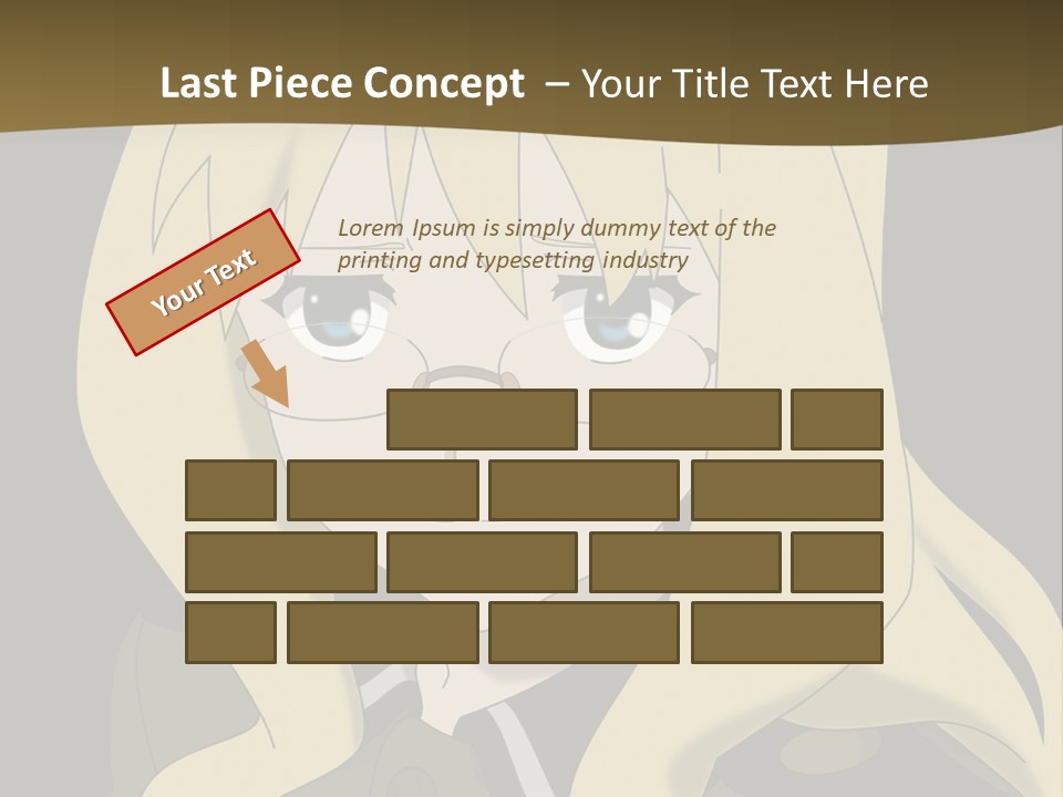 A Woman With Blonde Hair Wearing Glasses And A Hat PowerPoint Template