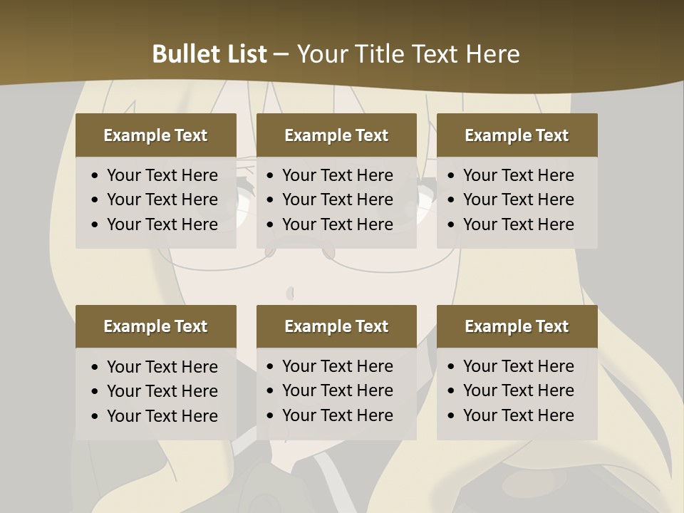 A Woman With Blonde Hair Wearing Glasses And A Hat PowerPoint Template