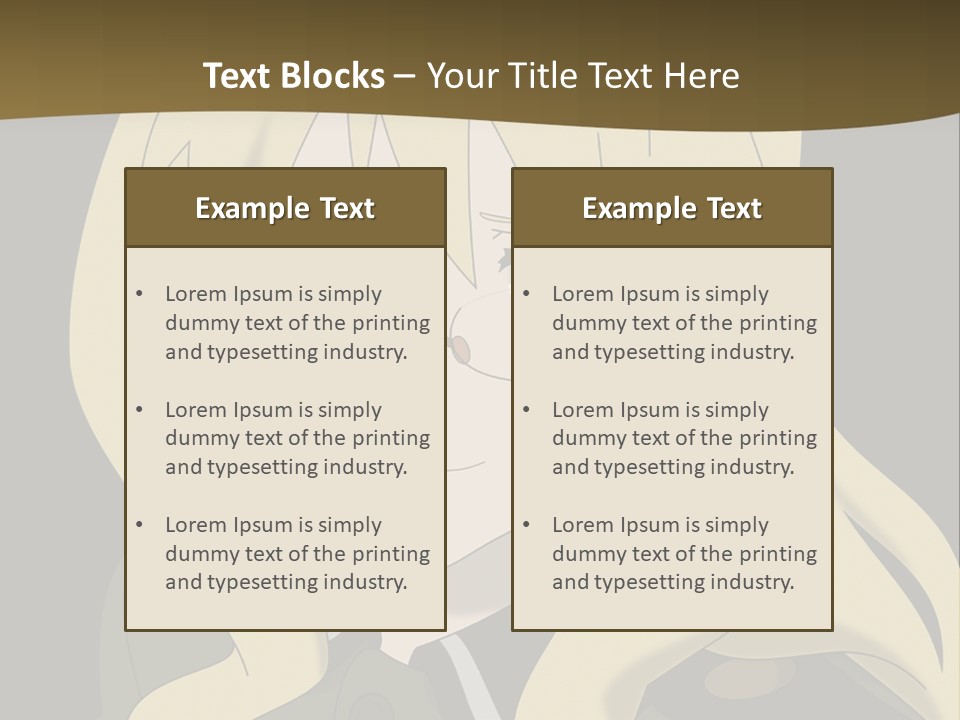 A Woman With Blonde Hair Wearing Glasses And A Hat PowerPoint Template