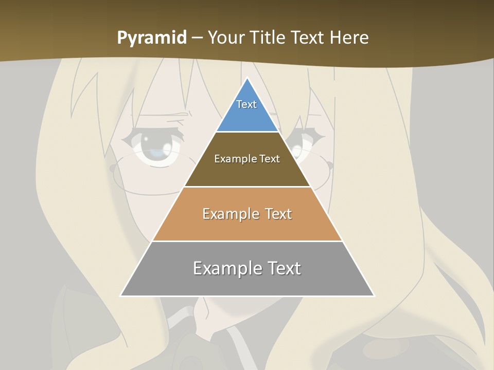 A Woman With Blonde Hair Wearing Glasses And A Hat PowerPoint Template