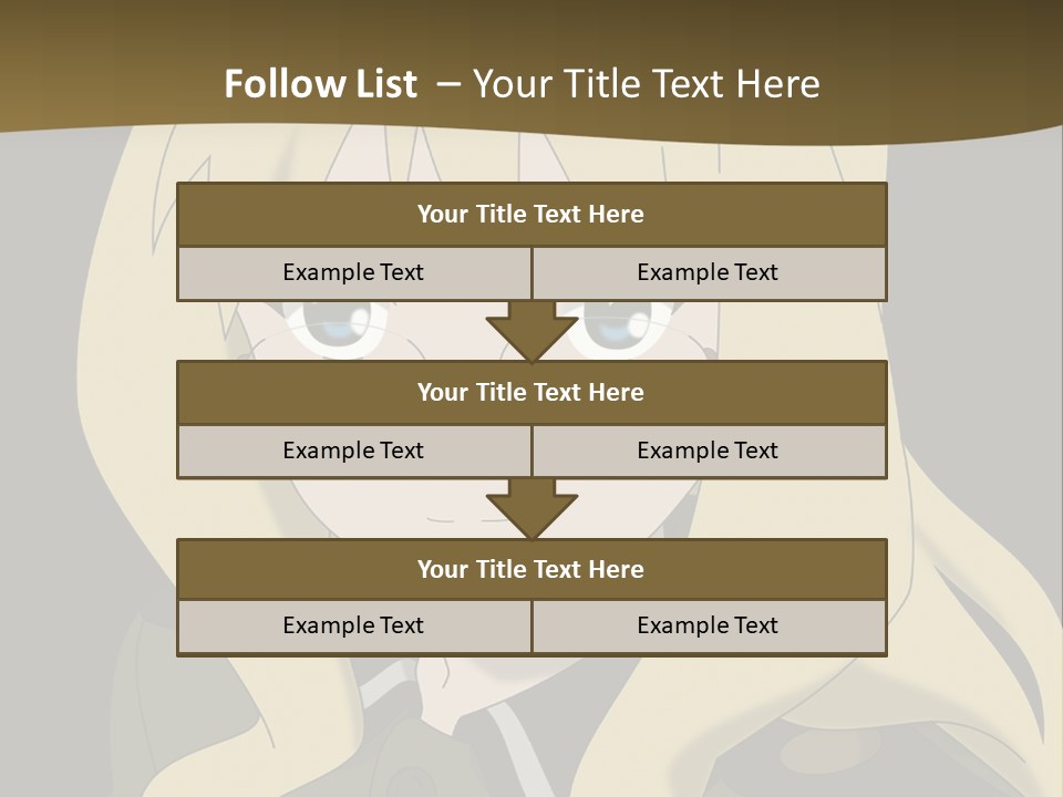 A Woman With Blonde Hair Wearing Glasses And A Hat PowerPoint Template