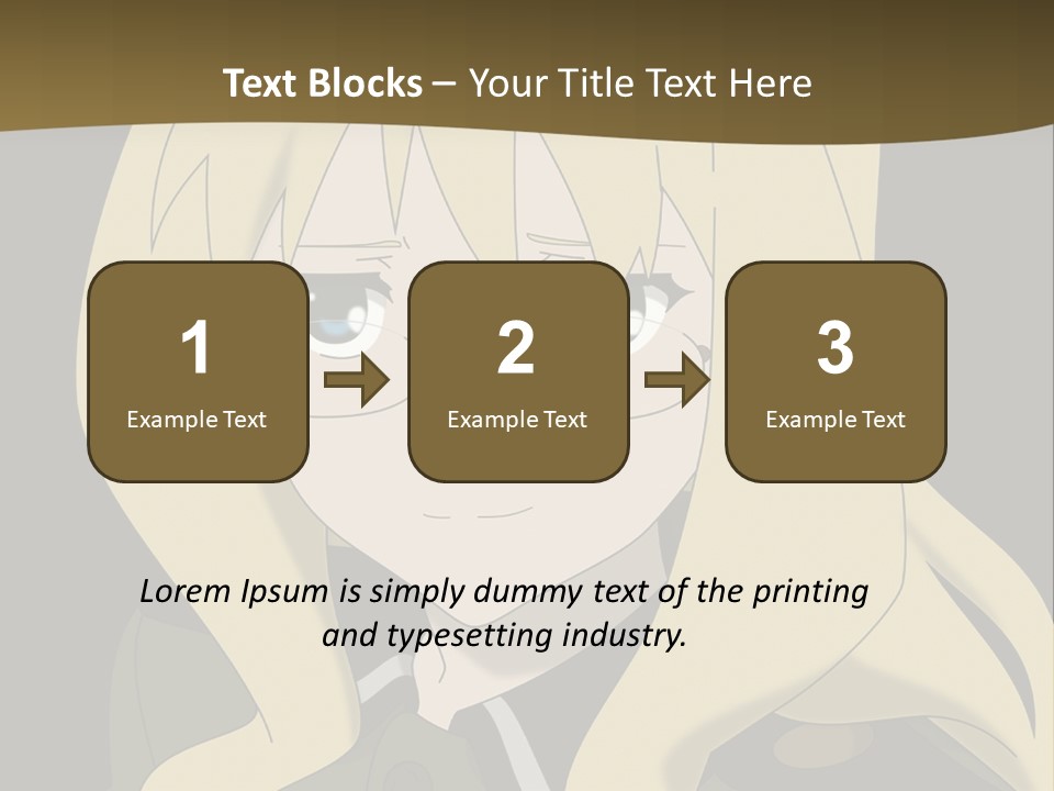 A Woman With Blonde Hair Wearing Glasses And A Hat PowerPoint Template