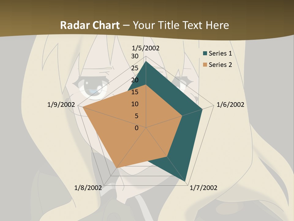 A Woman With Blonde Hair Wearing Glasses And A Hat PowerPoint Template