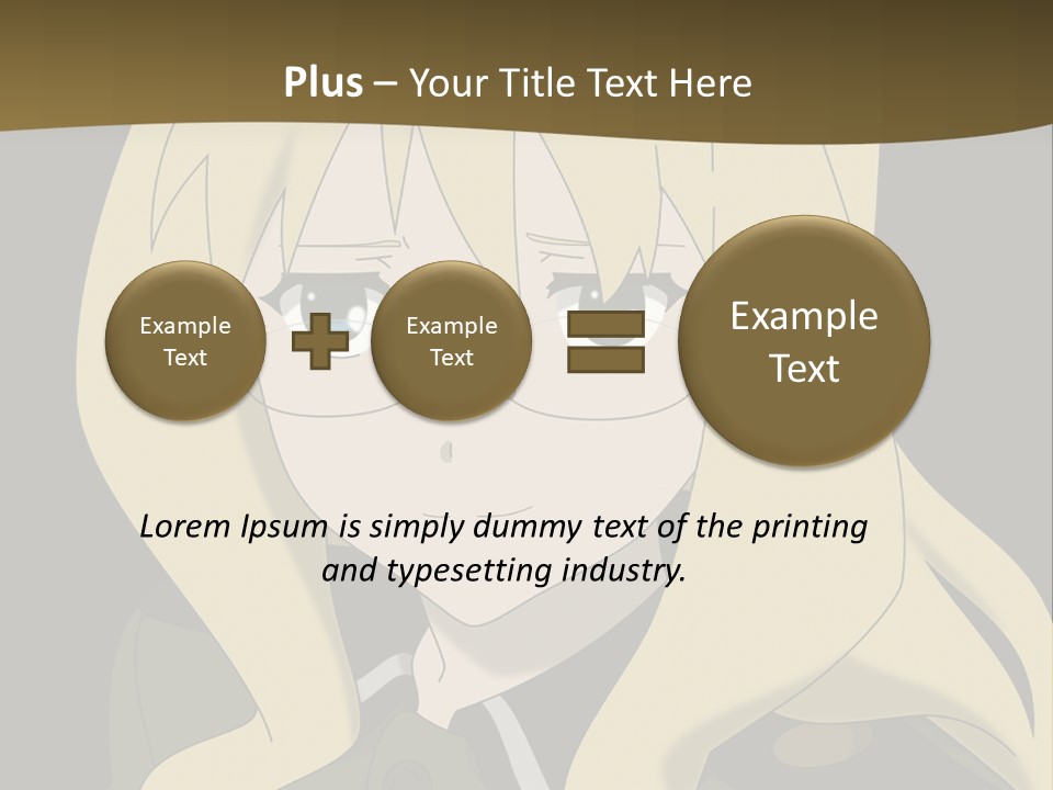 A Woman With Blonde Hair Wearing Glasses And A Hat PowerPoint Template
