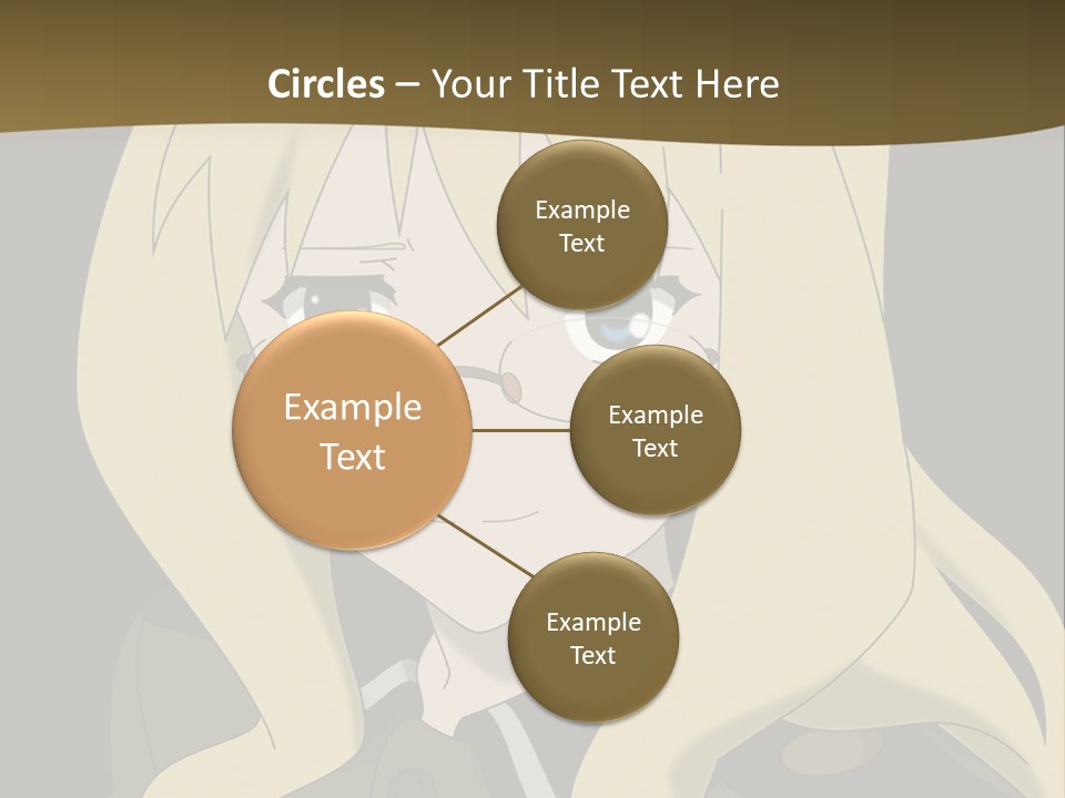 A Woman With Blonde Hair Wearing Glasses And A Hat PowerPoint Template