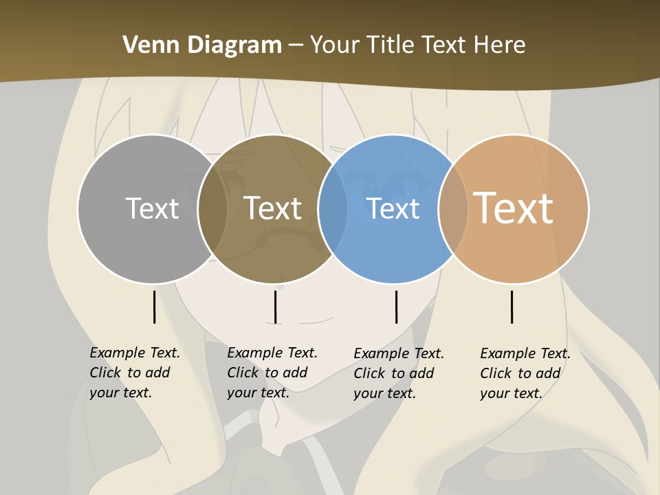 A Woman With Blonde Hair Wearing Glasses And A Hat PowerPoint Template