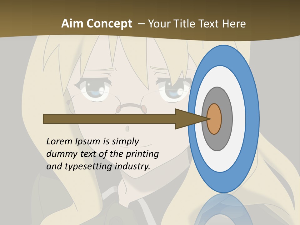 A Woman With Blonde Hair Wearing Glasses And A Hat PowerPoint Template