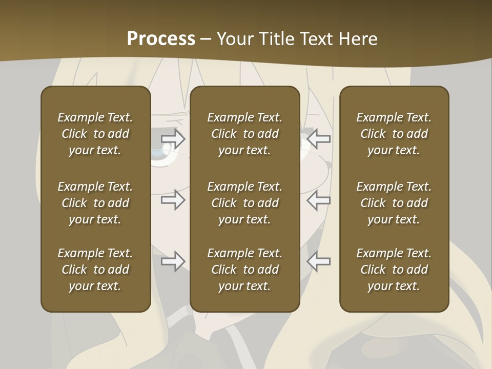 A Woman With Blonde Hair Wearing Glasses And A Hat PowerPoint Template
