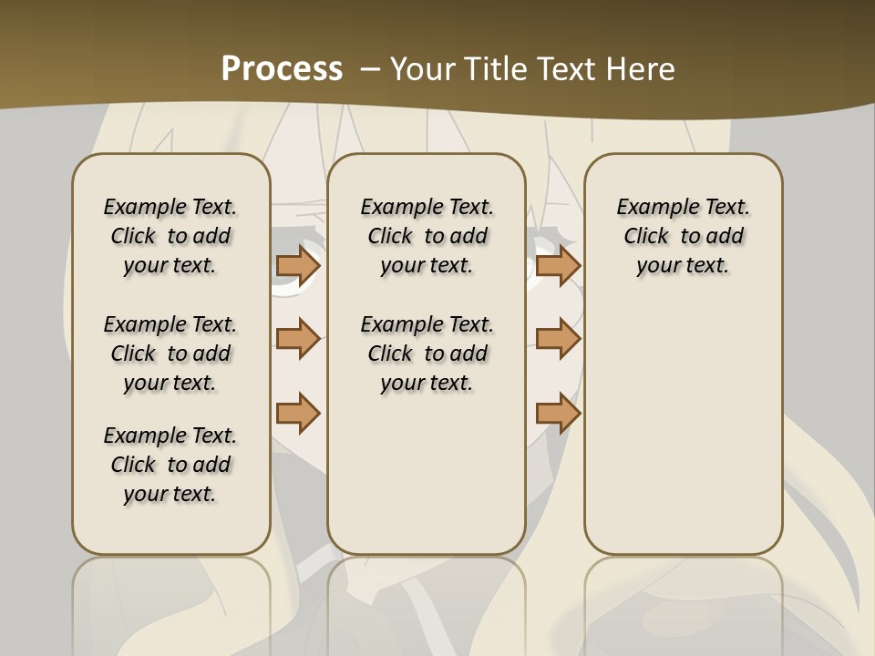 A Woman With Blonde Hair Wearing Glasses And A Hat PowerPoint Template