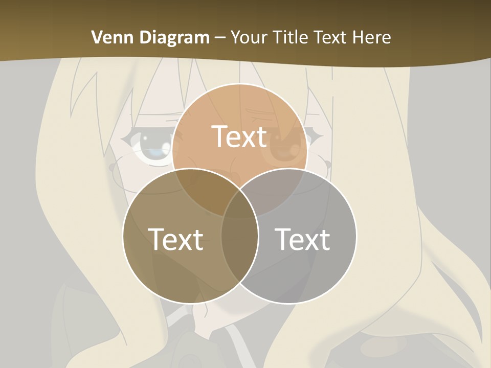 A Woman With Blonde Hair Wearing Glasses And A Hat PowerPoint Template