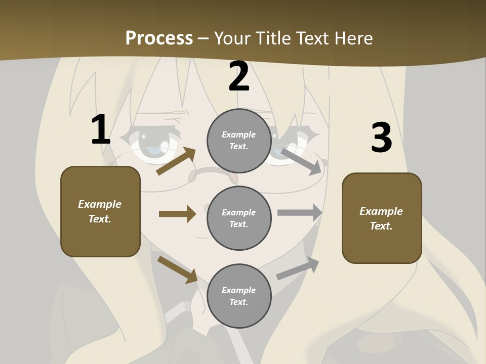 A Woman With Blonde Hair Wearing Glasses And A Hat PowerPoint Template