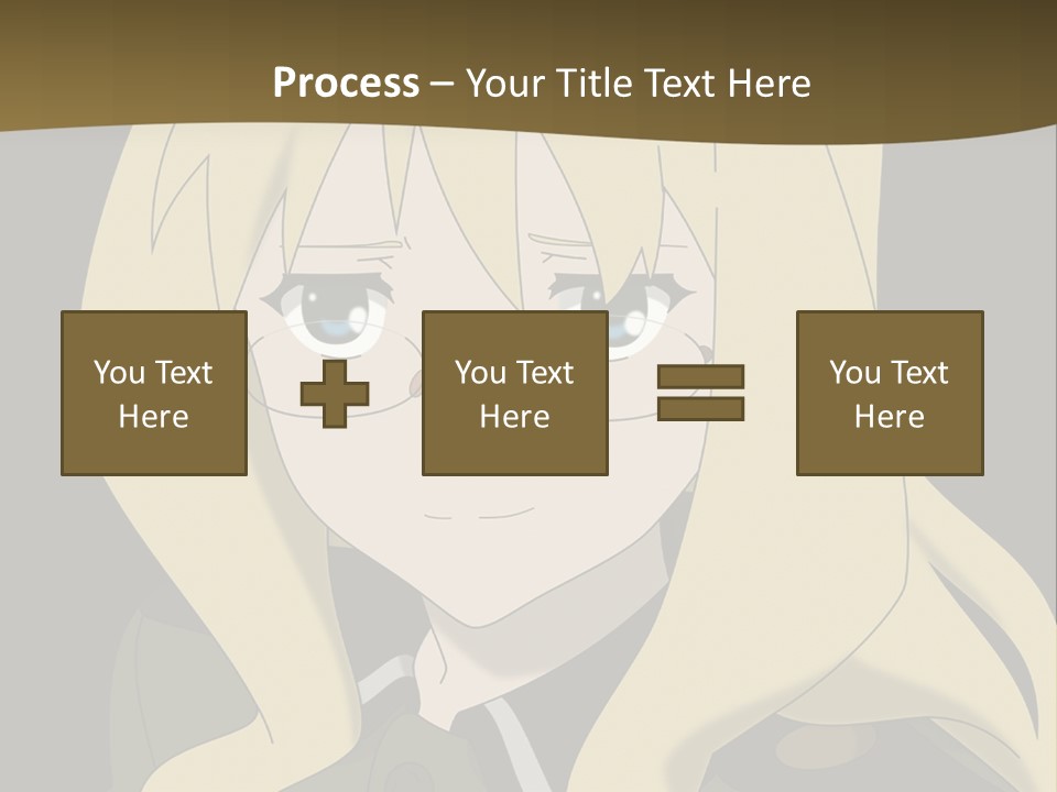 A Woman With Blonde Hair Wearing Glasses And A Hat PowerPoint Template