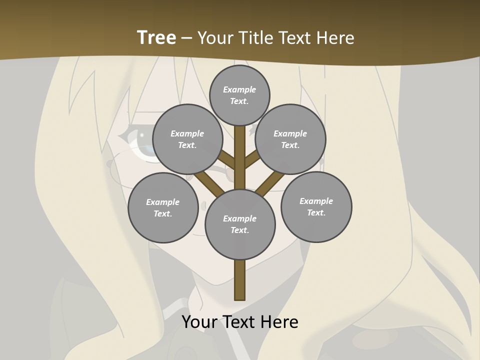 A Woman With Blonde Hair Wearing Glasses And A Hat PowerPoint Template