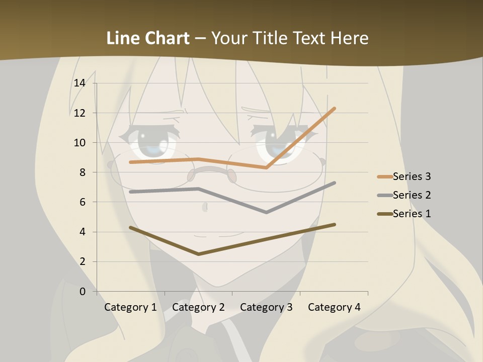 A Woman With Blonde Hair Wearing Glasses And A Hat PowerPoint Template