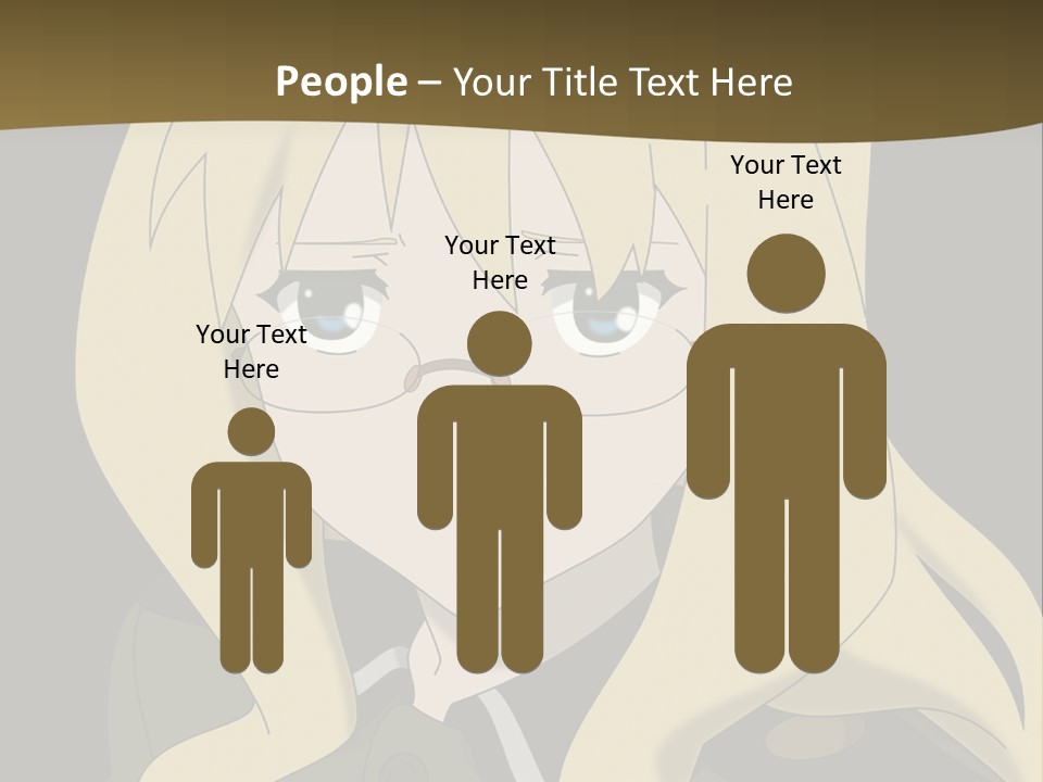 A Woman With Blonde Hair Wearing Glasses And A Hat PowerPoint Template