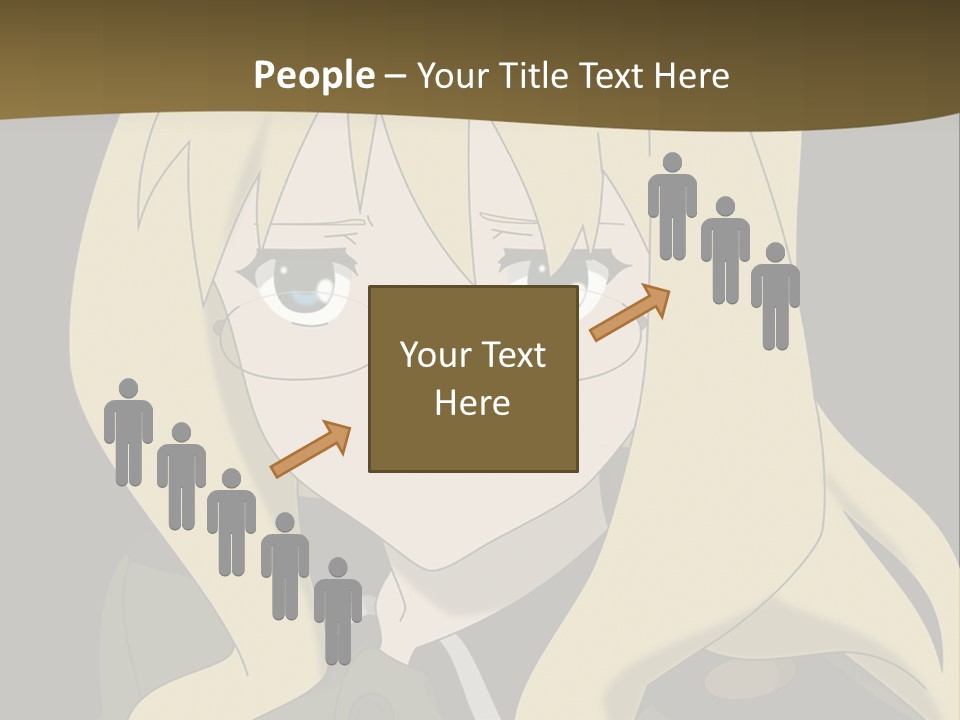 A Woman With Blonde Hair Wearing Glasses And A Hat PowerPoint Template