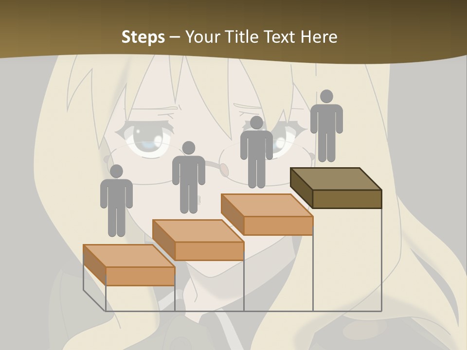 A Woman With Blonde Hair Wearing Glasses And A Hat PowerPoint Template