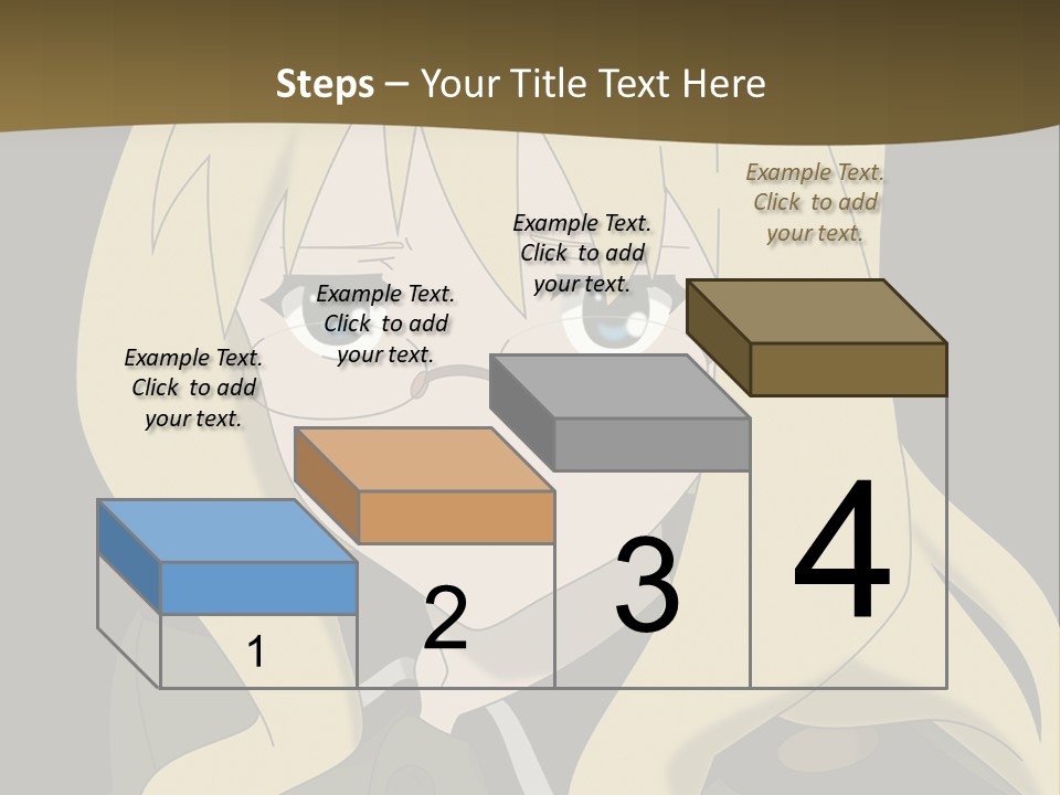 A Woman With Blonde Hair Wearing Glasses And A Hat PowerPoint Template