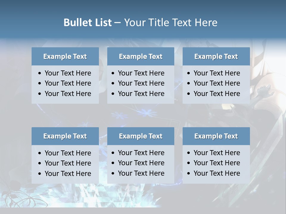 A Group Of Anime Characters With The Words Name Of Presentation PowerPoint Template
