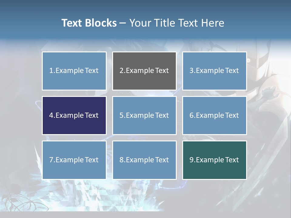 A Group Of Anime Characters With The Words Name Of Presentation PowerPoint Template