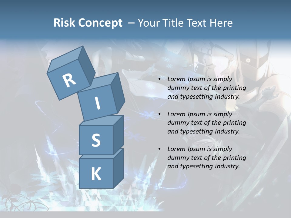 A Group Of Anime Characters With The Words Name Of Presentation PowerPoint Template