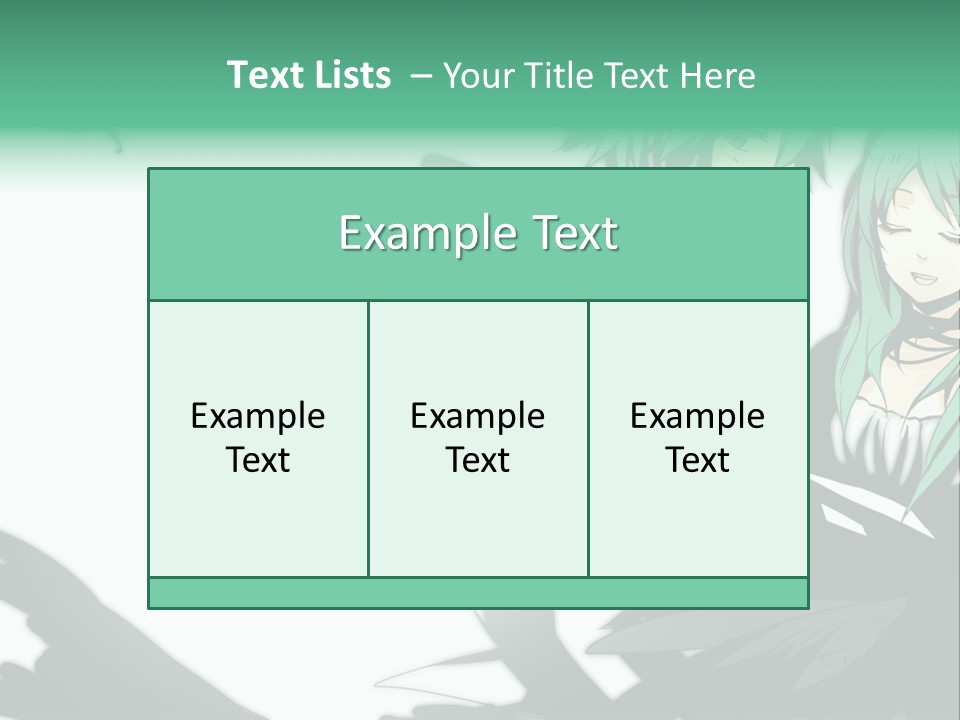 A Couple Of Anime Characters Standing Next To Each Other PowerPoint Template