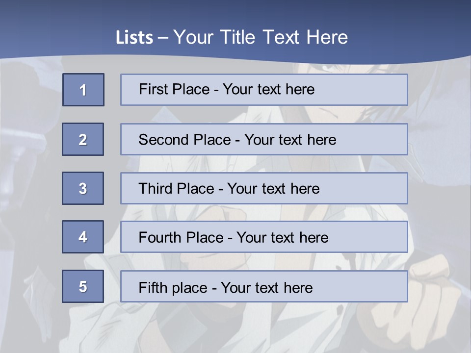 A Man In A White Shirt Holding A Knife PowerPoint Template