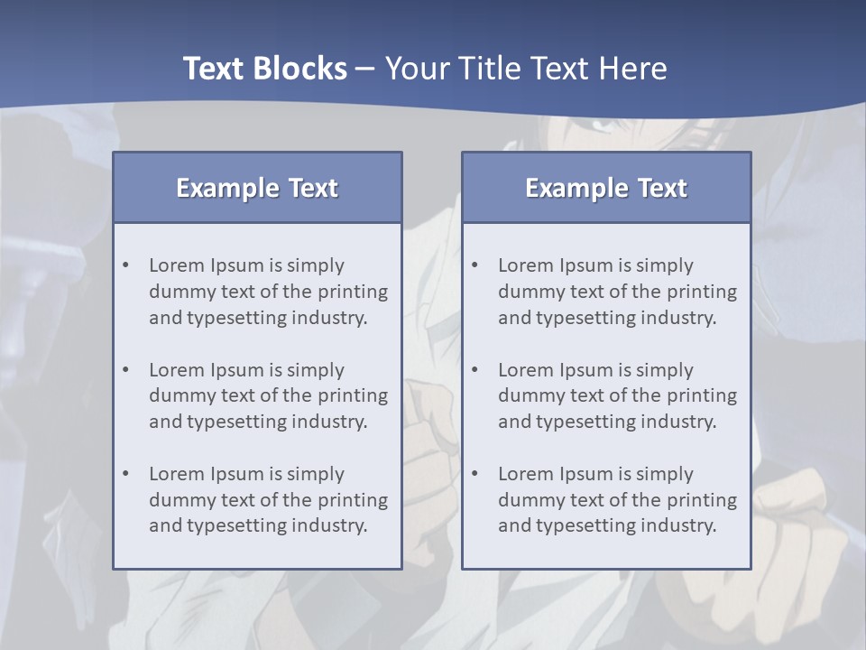 A Man In A White Shirt Holding A Knife PowerPoint Template