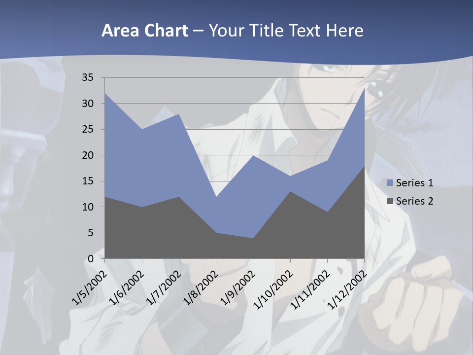 A Man In A White Shirt Holding A Knife PowerPoint Template