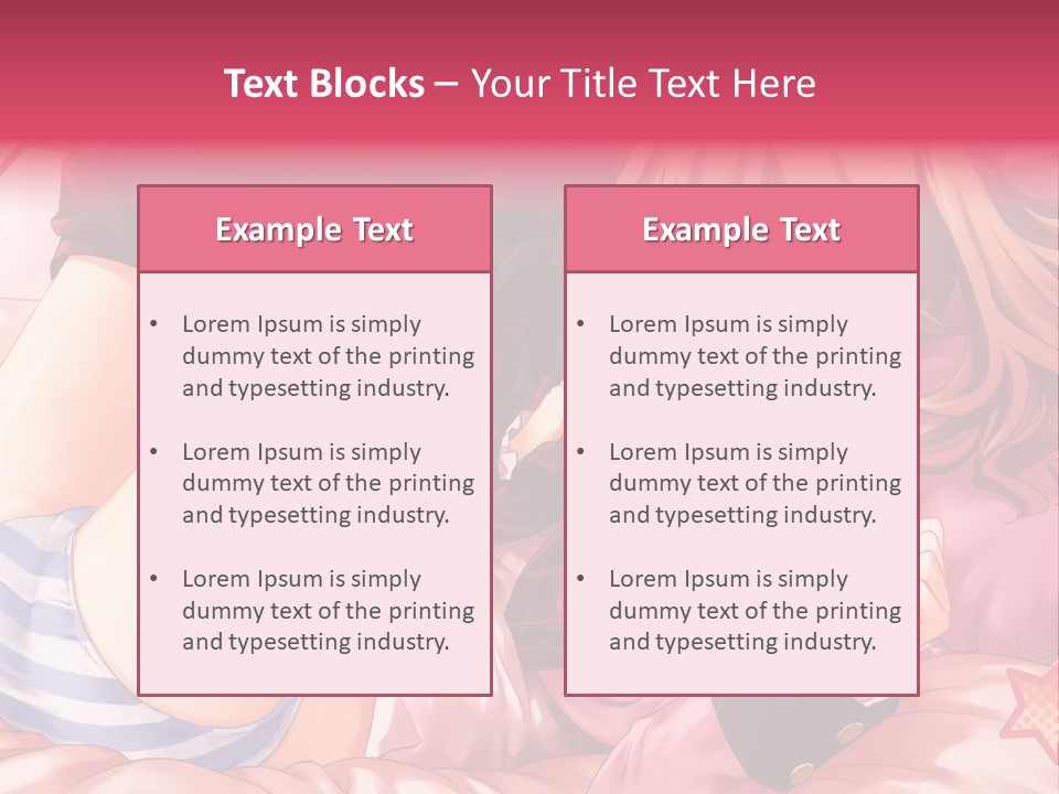 A Girl Laying On A Bed With A Bow In Her Hair PowerPoint Template