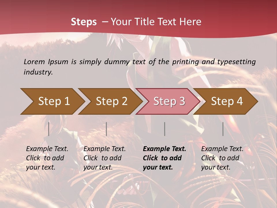 A Couple Of Anime Characters In A Field PowerPoint Template