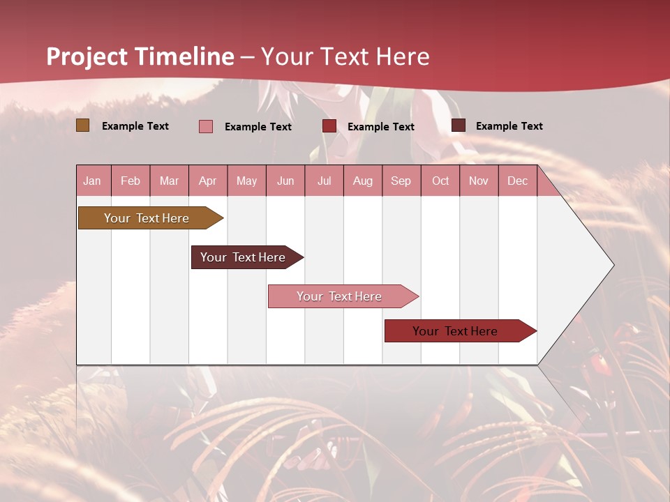 A Couple Of Anime Characters In A Field PowerPoint Template