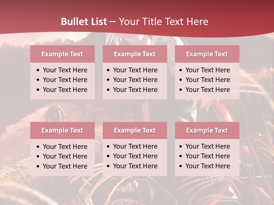 A Couple Of Anime Characters In A Field PowerPoint Template