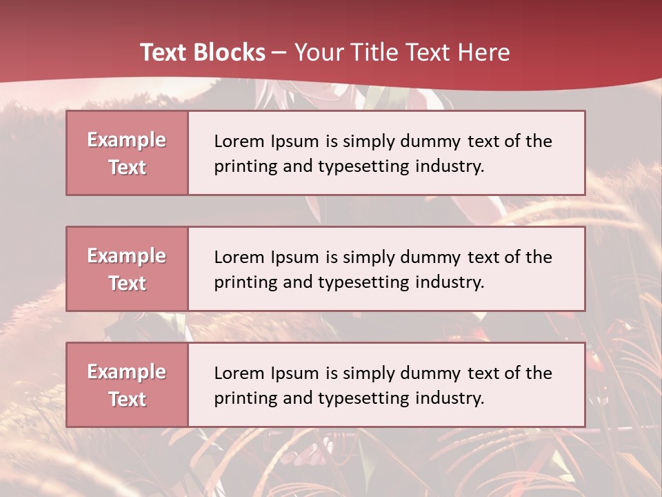 A Couple Of Anime Characters In A Field PowerPoint Template